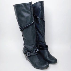 Blowfish Black Heeled Boots
